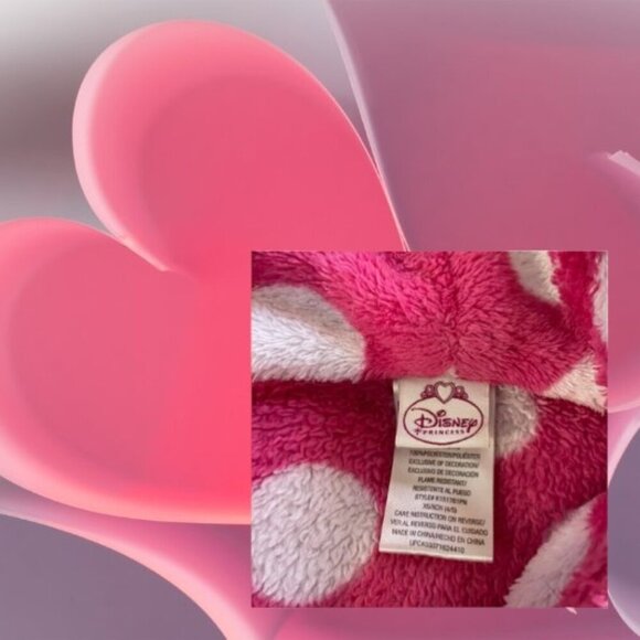 2pc -Disney Polka Dot Bathrobe & Pajama Pants - Picture 4 of 13